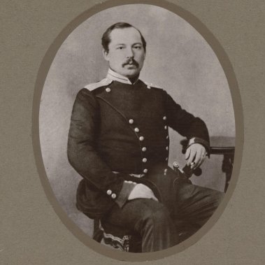 А.А. Фет в молодости