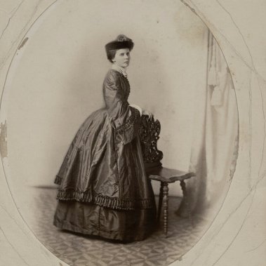 Е.Ф. Тютчева. 1860 г. Дочь поэта, которой увлекался Толстой