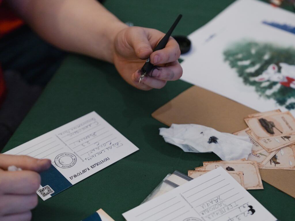 Лекция и мастер-класс «Традиции Русского письма» к Международному женскому дню