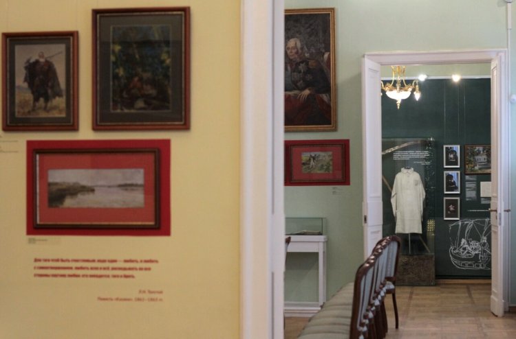 Литературная экспозиция на Пречистенке.. Государственный музей-заповедник Л.Н. Толстого