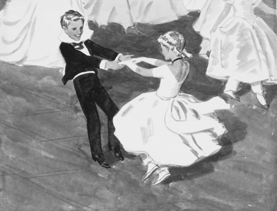 Занятие в детском Клубе исторического танца «Лансье». Занятие 1