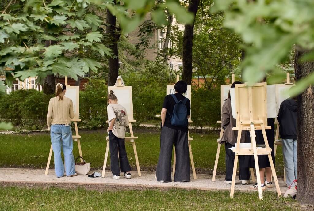 «Пленэр». Занятие детского центра «УЛЕЙ»